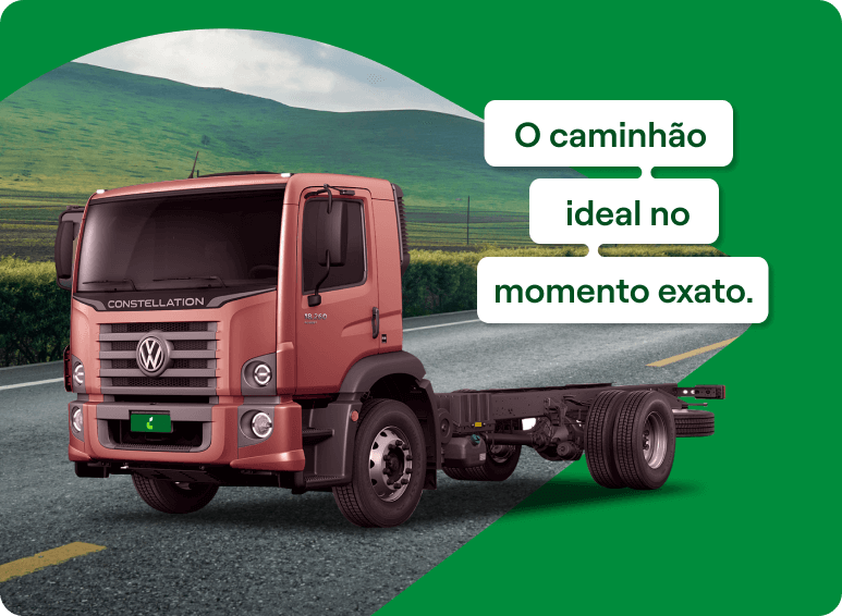 O caminhão ideal no momento exato